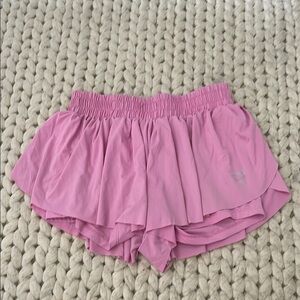 Women's Pink Gym Shorts